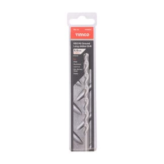 TIMCO Ground Long Jobber Drills HSS M2 - 6.0mm