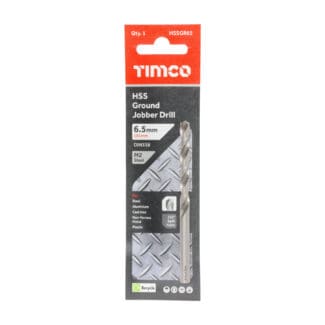 TIMCO Ground Jobber Drills HSS M2 - 6.5mm