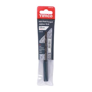 TIMCO Roll Forged Jobber Drills HSS - 12.0mm