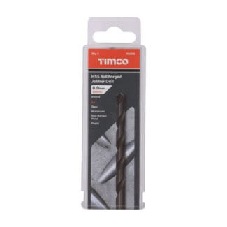 TIMCO Roll Forged Jobber Drills HSS - 8.0mm