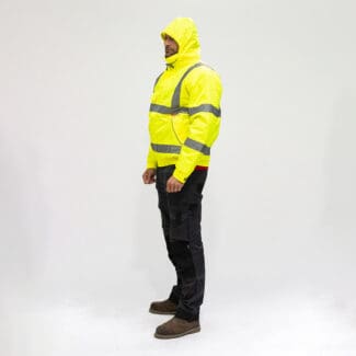 Timco Hi-Visibility Bomber Jacket Yellow  - XXX Large