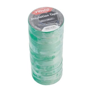TIMCO PVC Insulation Tape Green - 25m x 18mm