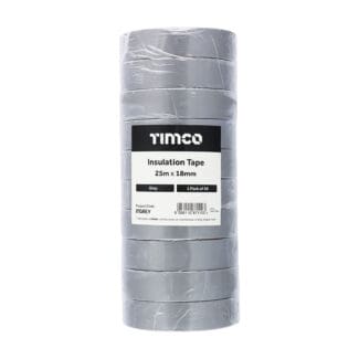TIMCO PVC Insulation Tape Grey - 25m x 18mm
