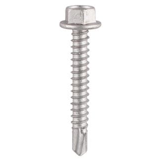 TIMCO Self-Drilling Light Section Screws Exterior Silver - 5.5 x 50