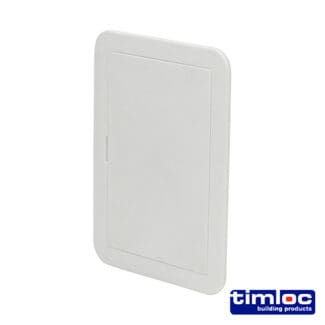 Timloc Access Panel Plastic Clip Fit White - 115 x 165mm