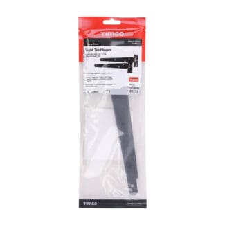 TIMCO Light Tee Hinges Black - 10"