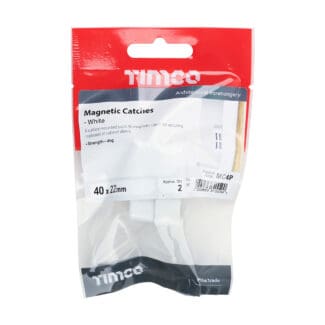TIMCO Magnetic Catches White - 4kg