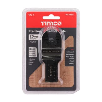 TIMCO Multi-Tool Fine Cut Blade For Wood/Metal Bi-Metal - 20mm