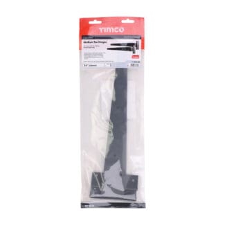 TIMCO Medium Tee Hinges Black - 14"