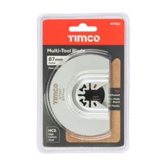 TIMCO Multi-Tool Radial Blade For Wood Carbon Steel - Dia. 87mm