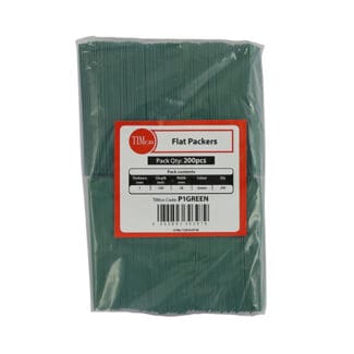 TIMCO Glazing Packers Green - 100 x 28 x 1