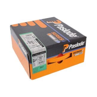 Paslode IM360Ci Nails & Fuel Cells Trade Pack Plain Shank Bright - 3.1 x 90/2CFC