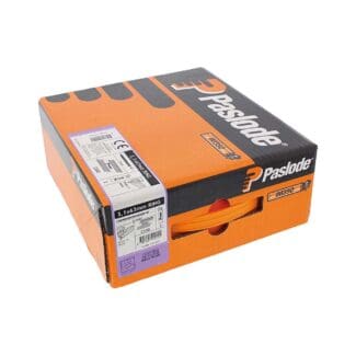 Paslode IM350+ Nails & Fuel Cells Trade Pack Ring Shank Galvanised + - 3.1 x 63/2CFC