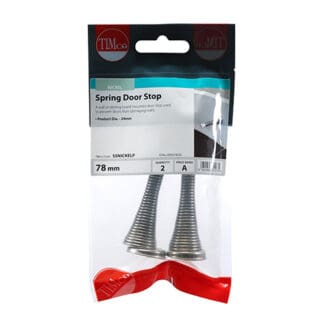 TIMCO Spring Door Stops Nickel - 78 x 24