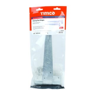 TIMCO Strong Tee Hinges Hot Dipped Galvanised - 12"