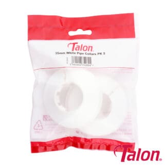 Timco Pipe Collar White PC35  - 35mm