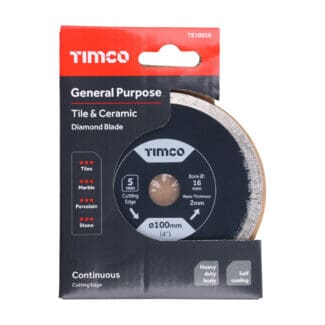 TIMCO General Purpose Tile & Ceramic Blade  - 100 x 16.0