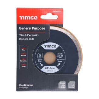 TIMCO General Purpose Tile & Ceramic Blade - 115 x 22.2