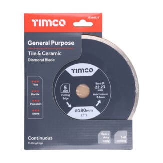 TIMCO General Purpose Tile & Ceramic Blade  - 180 x 22.2