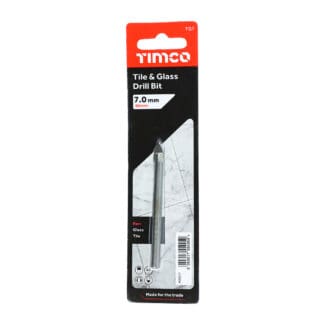 TIMCO TCT Tile & Glass Bits - 7.0mm