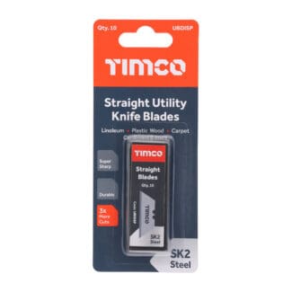 Timco Utility Knife Blades  - 60 x 19 x 0.6