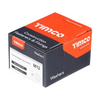 TIMCO Form A Washers DIN125-A Silver - M12