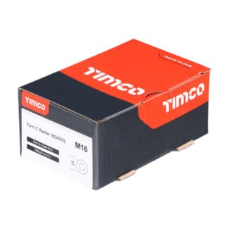 TIMCO Form C Washers BS4320 Silver - M16