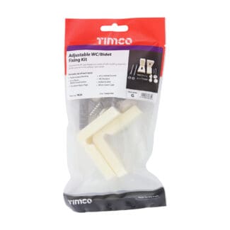 TIMCO Adjustable WC/Bidet Fixing Kit - WC Kit