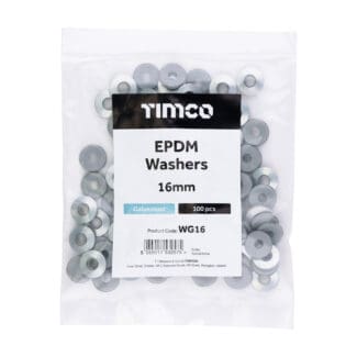 TIMCO EPDM Washers Galvanised - 16mm