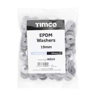 TIMCO EPDM Washers Galvanised - 19mm