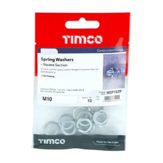 TIMCO Spring Washers DIM7980 Silver - M10