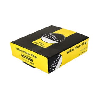 TIMCO Yellow Plastic Plugs - 25mm