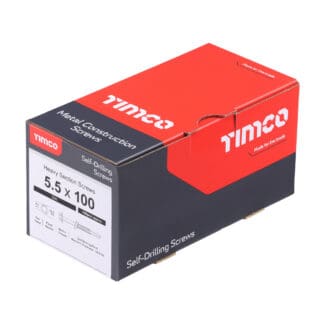 TIMCO Self-Drilling Heavy Section Silver Screws - 5.5 x 100
